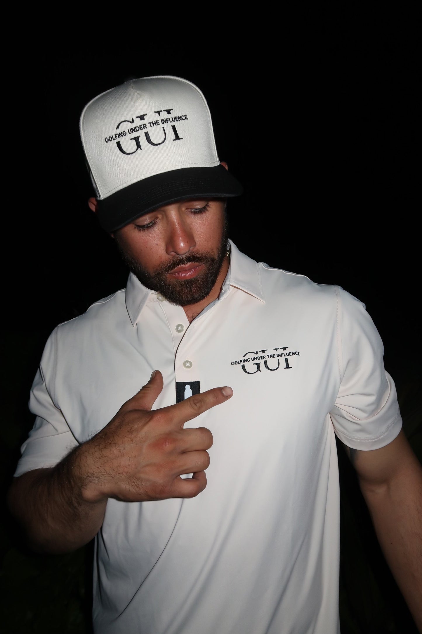 Creme Polo Black GUI Logo